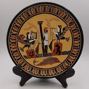 Vintage Vassilopoulos Ulisses Bound on the Mast Sailing Across Siren's Island